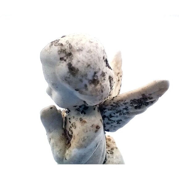 Ceramic Angel Figure Vintage Kneeling Praying Japan Holiday Christmas 2.25 Inch - Picture 8 of 14